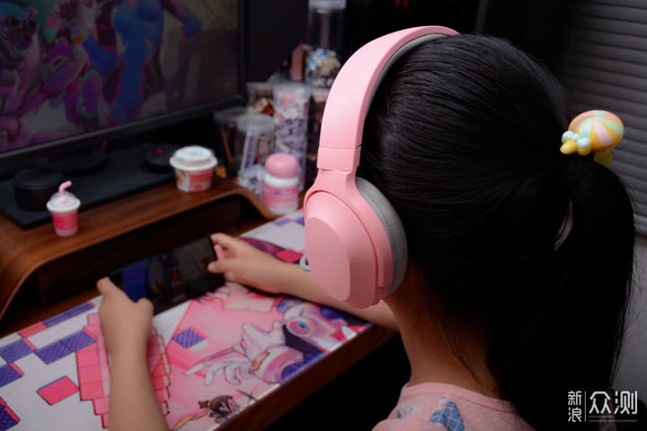 一机多用，女神专属，雷蛇梭鱼X无线耳机开箱_新浪众测