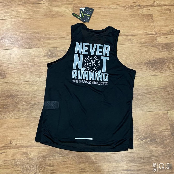 Never Not Running！Nike Miler 跑步背心_新浪众测