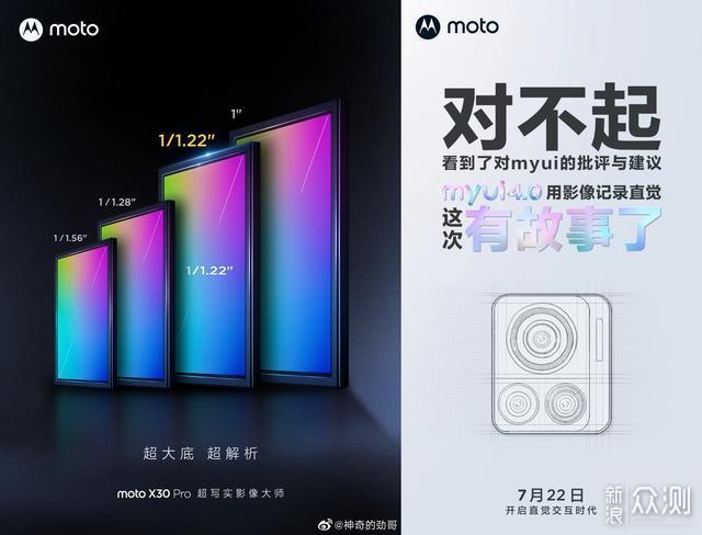 2亿像素+111万！moto X30 Pro官宣：8月2日发_新浪众测