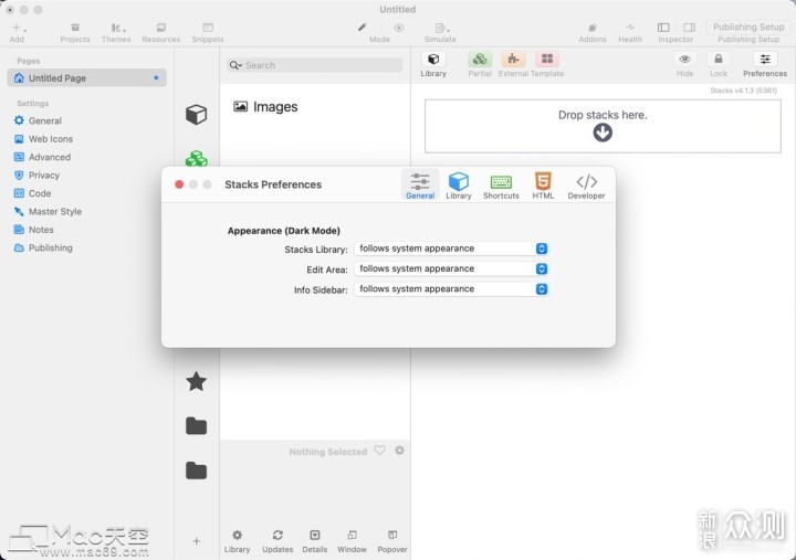 RapidWeaver网页制作插件：Stacks for Mac_新浪众测