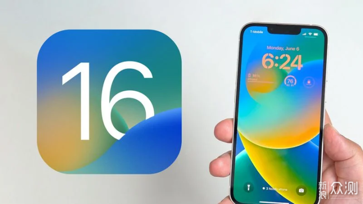 iOS 16 增加刘海屏状态栏显示电量百分比功能_新浪众测