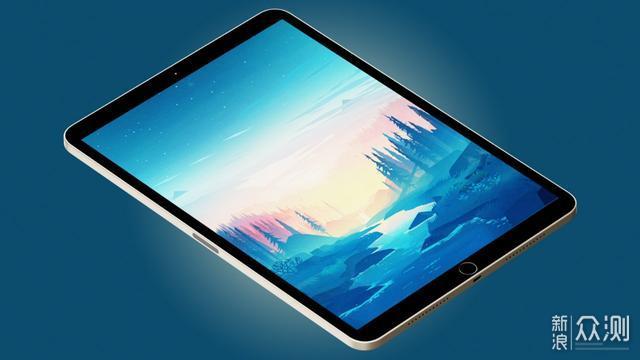 iPad 10渲染图：直角边框+5G网络+10.5英寸_新浪众测