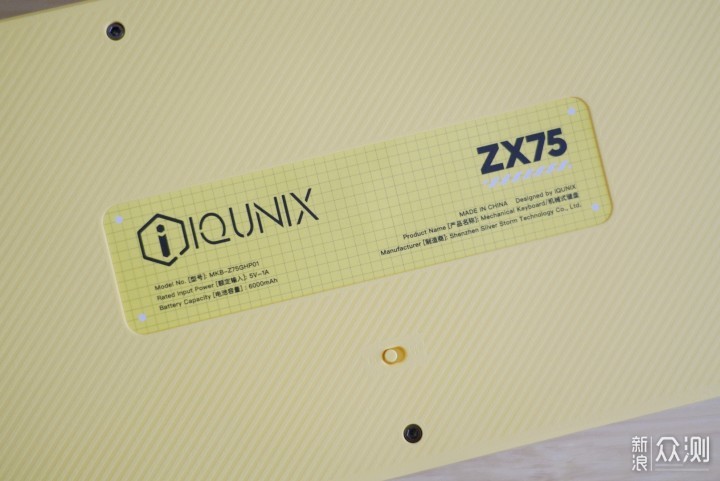 صدا خفه کن دستگیره-IQUNIX ZX75 Gravity Wave سه حالته کیبورد مکانیکی تجربه_اخبار فناوری اطلاعات چین