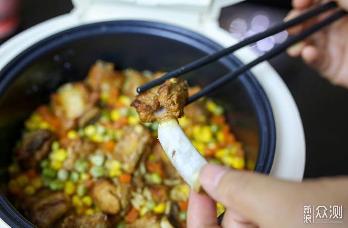 沥米饭，蓝宝蒸汽米汤电饭煲，我家的煮饭神器_新浪众测