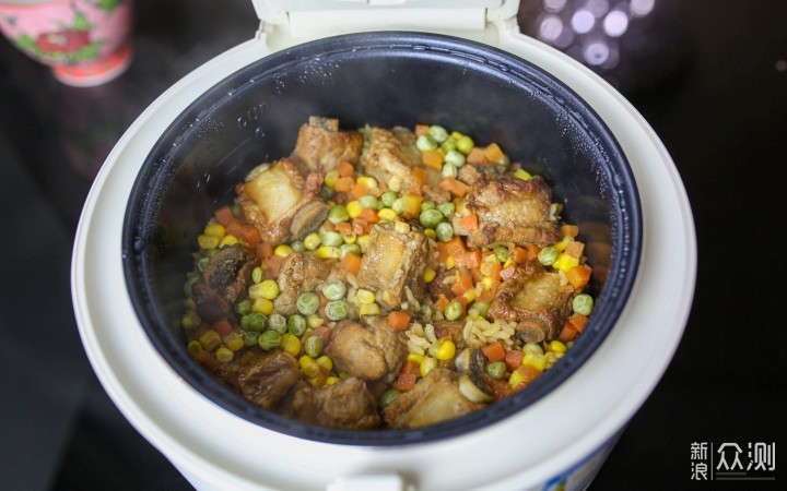 沥米饭，蓝宝蒸汽米汤电饭煲，我家的煮饭神器_新浪众测