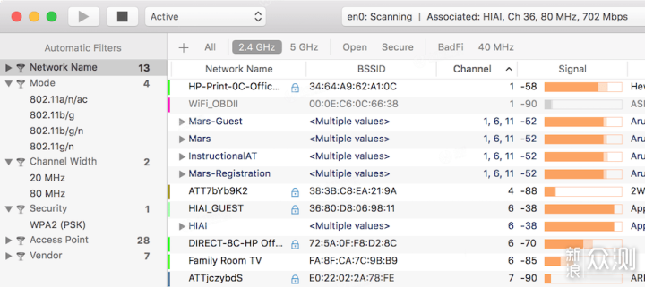 最好用的wifi管理软件：WiFi Explorer Pro_新浪众测