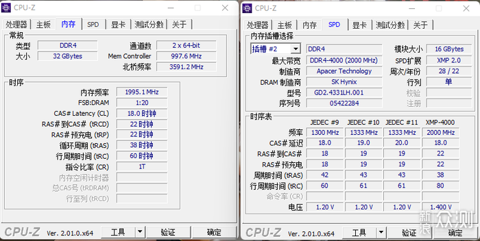 宇瞻 Apacer NOX DDR4 4000 内存开箱简测_新浪众测