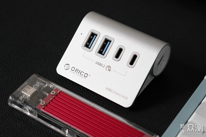 ORICO USB3.2分线器：笔电好拍档、传输更高效_新浪众测