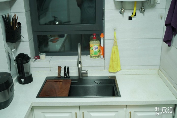厨房升级篇一：悍高纳米水槽解决了空间小问题_新浪众测