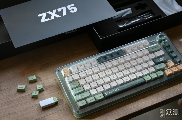 在内卷的75%键盘市场，IQUNIX ZX75凭啥卖1千_新浪众测