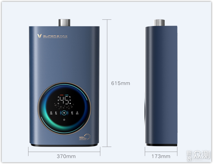 即开即热零冷水，超微气泡—云米AI燃气热水器_新浪众测