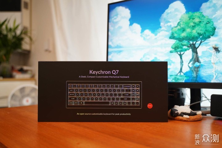 70%配列客制化如何选？Keychron Q7入手。_新浪众测