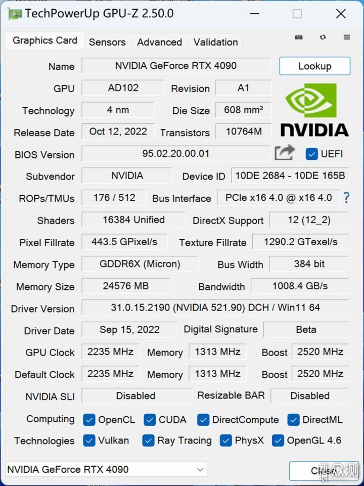 NVIDIA GeForce RTX 4090公版显卡首发评测_新浪众测
