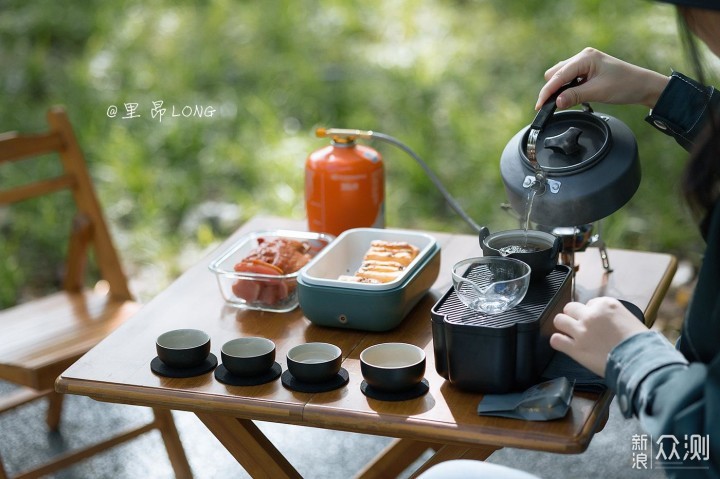 户外烧水泡茶，这套露营茶具轻松搞定~_新浪众测