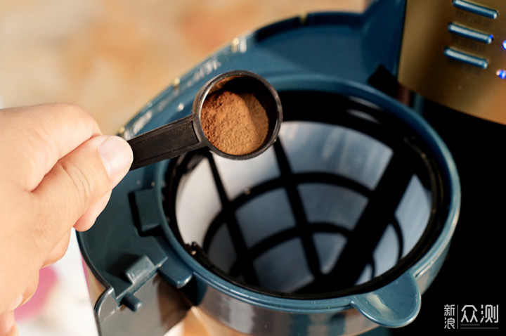 艾尔菲德IR-Q2169咖啡机：研磨一体 豆粉两用_新浪众测