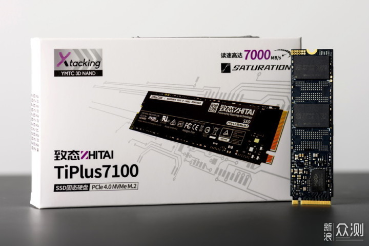 长江储存致态TiPlus7100 SSD：无缓存高速度_新浪众测