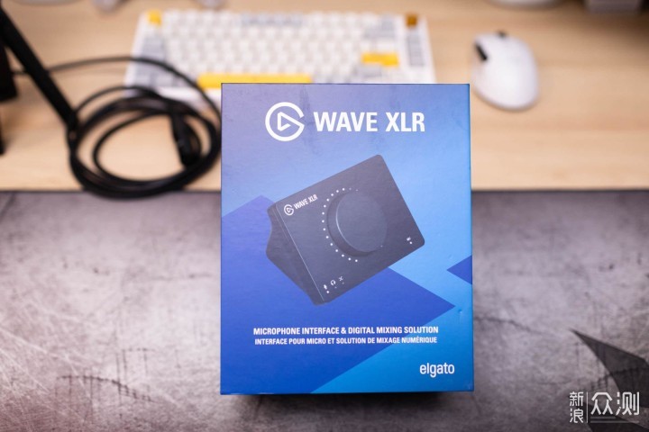 动圈麦克风，Elgato WAVE DX动圈麦+XLR声卡_新浪众测