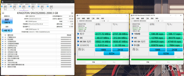 卓越性价比，金士顿NV2固态硬盘2T体验！_新浪众测