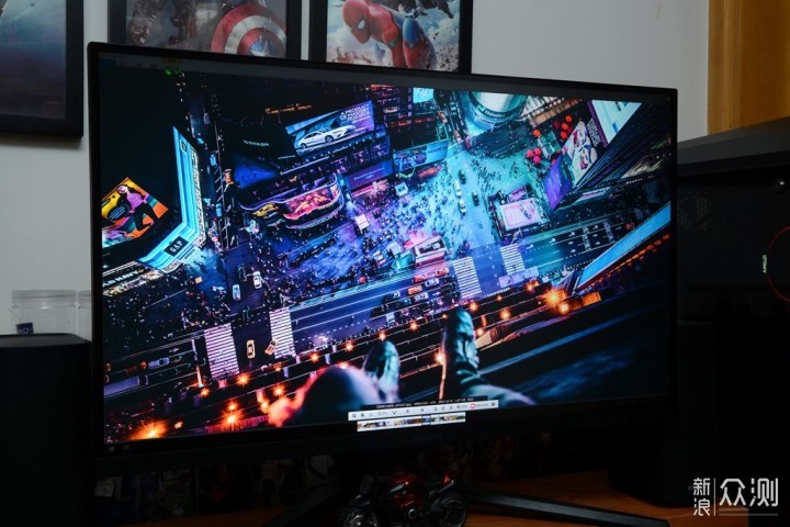 2K分辨率、155Hz，科睿27E1QS电竞显示器开箱_新浪众测