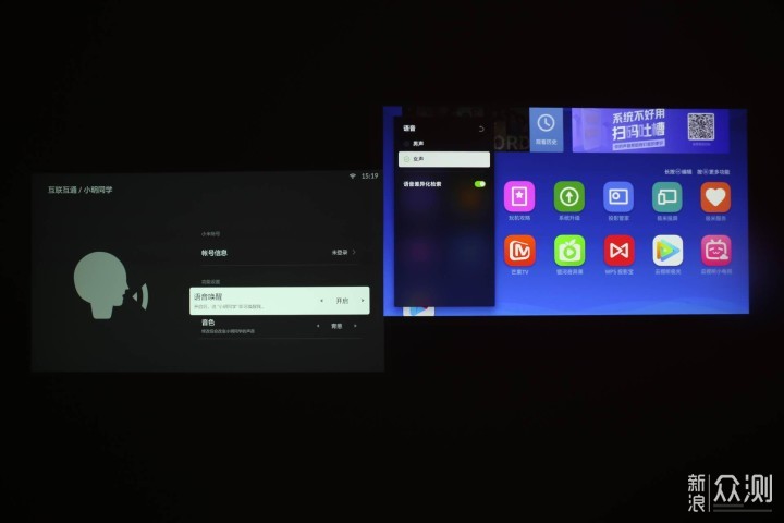 6000价位旗舰投影巅峰对决峰米V10 VS 极米H5_新浪众测