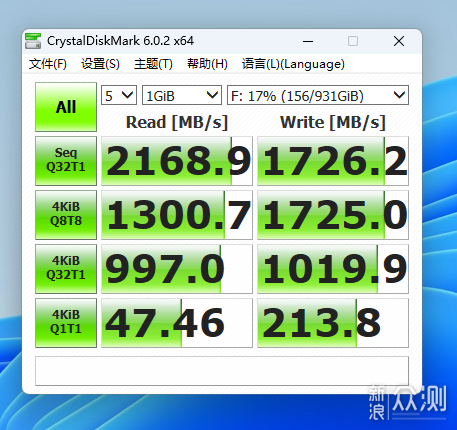 速度不虚标2000MB/s：铠侠 RC20 M2固态硬盘_新浪众测