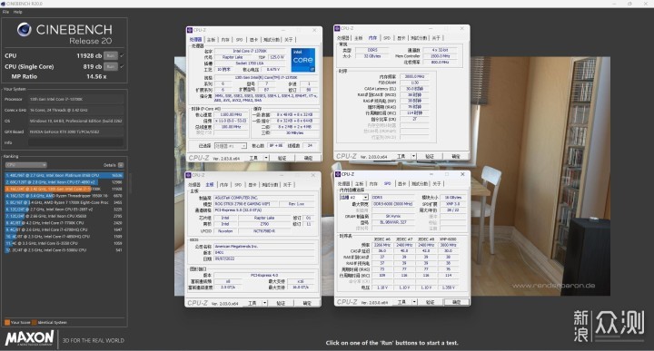 i7 13700K + ROG Z790-E + 4090 天启 测试 _新浪众测