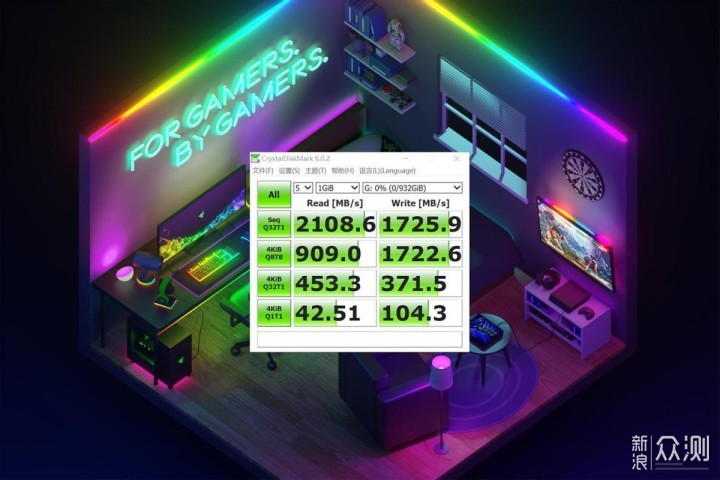 2100MB/s读取速度的铠侠RC20 1TB 固态硬盘_新浪众测