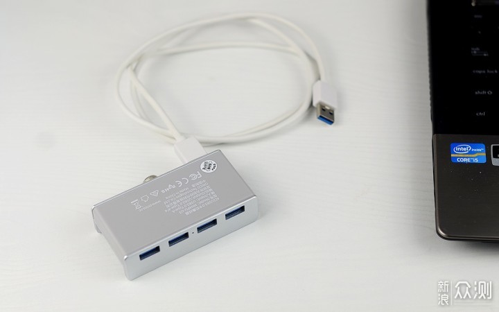 USB接口扩展神器：奥睿科卡扣式usb3.0分线器_新浪众测