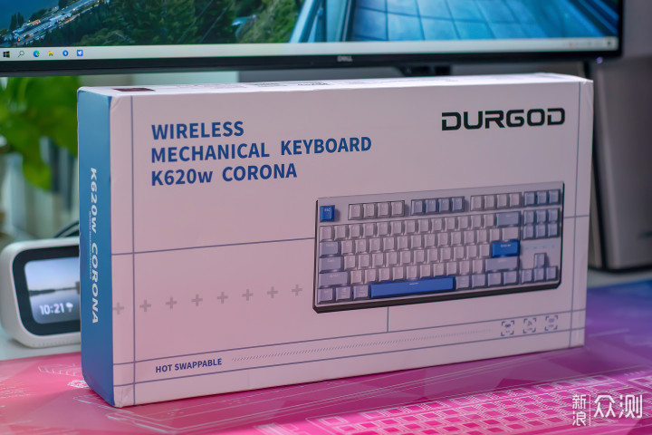 配置全面，续航持久，杜伽K620w机械键盘体验_新浪众测