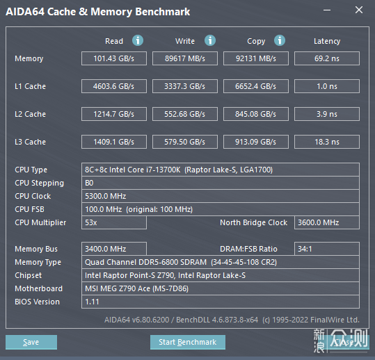 激超8000Mhz,Trident Z5 RGB DDR5-6800评测_新浪众测