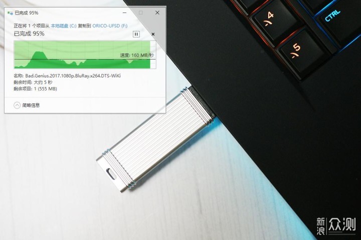 体积不变，更快更高效：奥睿科UFSD快闪U盘_新浪众测
