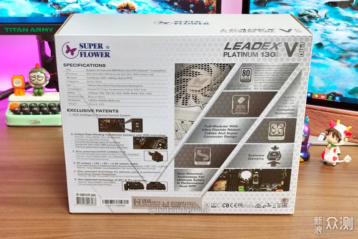 13cm短机身，振华LEADEX VP1000W电源装机评测_原创评测_新浪众测