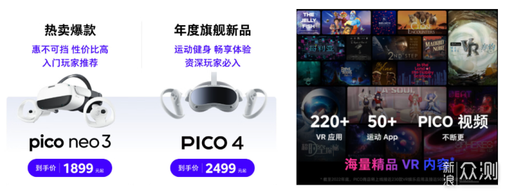 运动健身、看电影、观球赛！PICO 4VR一体机_新浪众测