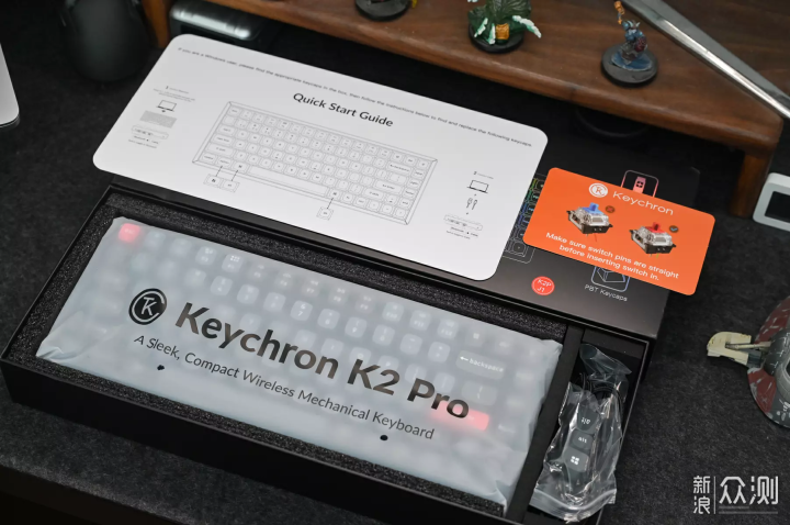 也许是办公键盘的最佳形态:Keychron K2 Pro_新浪众测