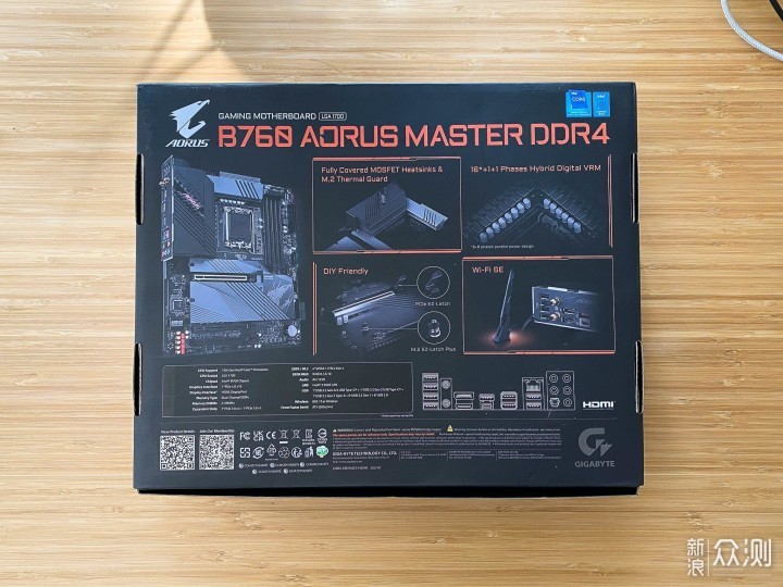首发，装机技嘉B760 MASTER DDR4_新浪众测