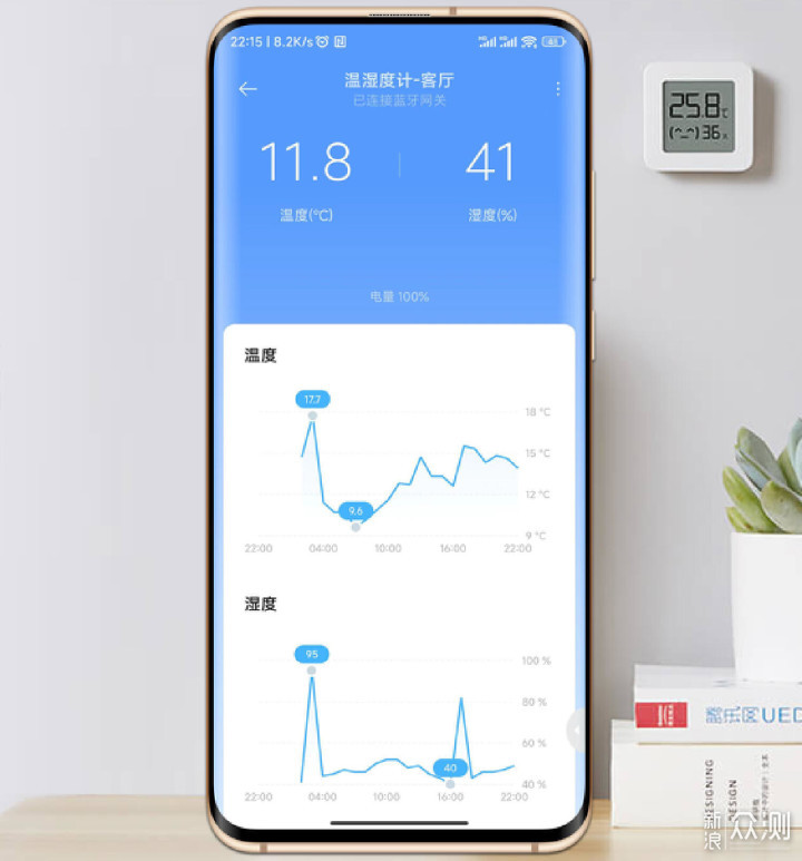 小米米家蓝牙温湿度计2体验，内置婴儿模式_新浪众测