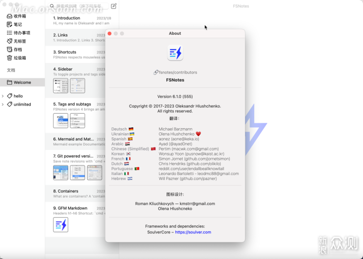 FSNotes for Mac(文本编辑器)_新浪众测