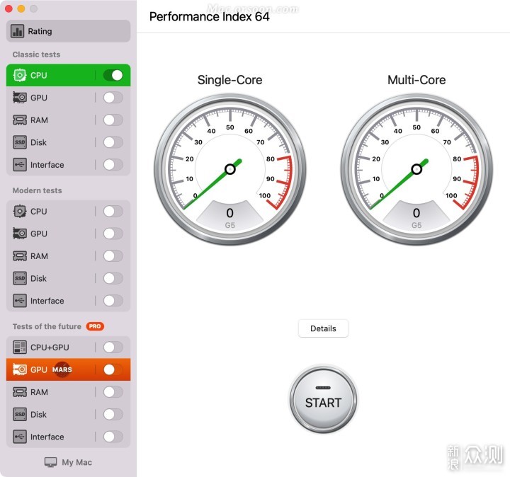 Performance Index 64 Pro Mac系统性能测试_新浪众测