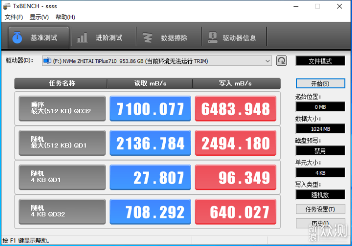 固态硬盘如何选？致态TiPlus7100 SSD体验_新浪众测