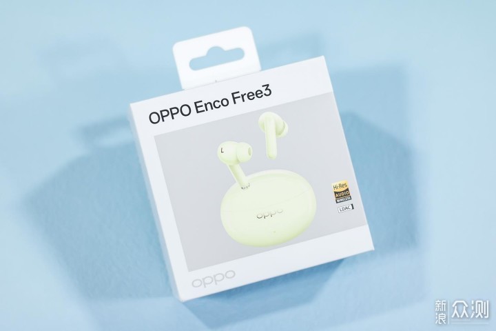 OPPO Enco Free3降噪无线耳机：降噪深度49dB_新浪众测