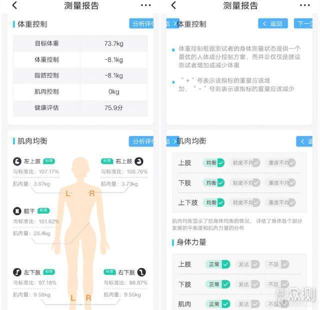 便携准确高性价比—云康宝八电极智能体脂秤_新浪众测