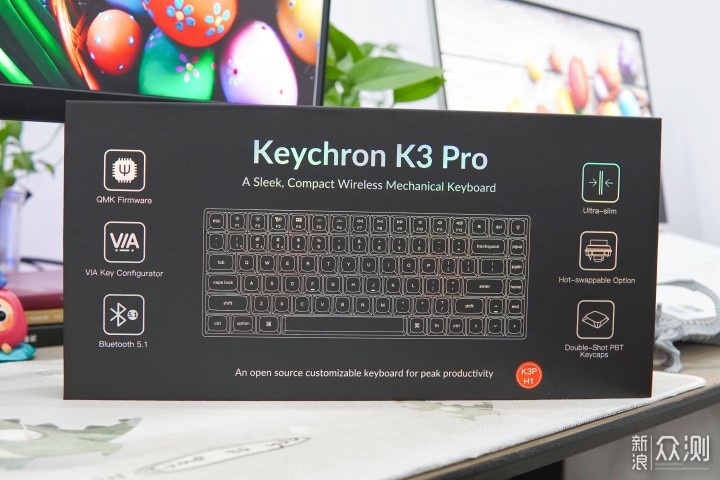 支持开源改键，便携实用——Keychron K3 Pro_原创评测_新浪众测