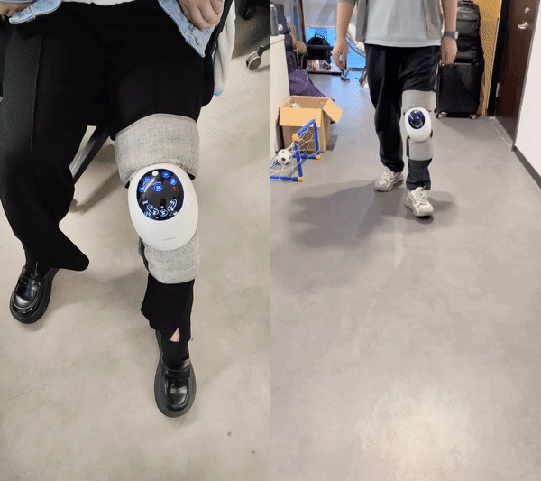 3D立体包裹，气囊按摩，倍益康A1膝关节按摩仪_新浪众测
