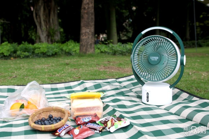 露营野餐都要带上，空气循环扇的全新舒适体验_新浪众测