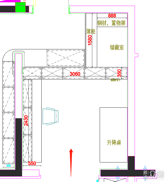 0基础CAD平面简单入门细节，规“画”自己的家_新浪众测