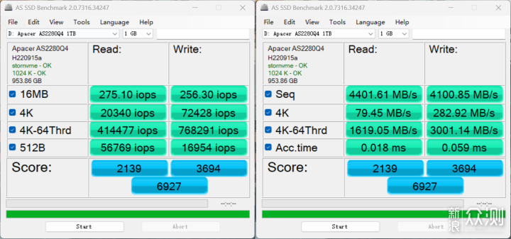 宇瞻AS2280Q4X 1TB SSD简单评测：成熟稳健！
