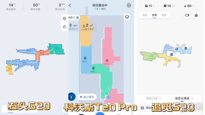 石头G20/科沃斯T20 Pro/追觅S20怎么选？_新浪众测