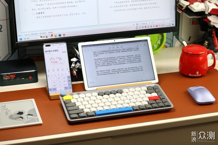 ThinkBook机械键盘KB Pro体验，83键三模连接_新浪众测