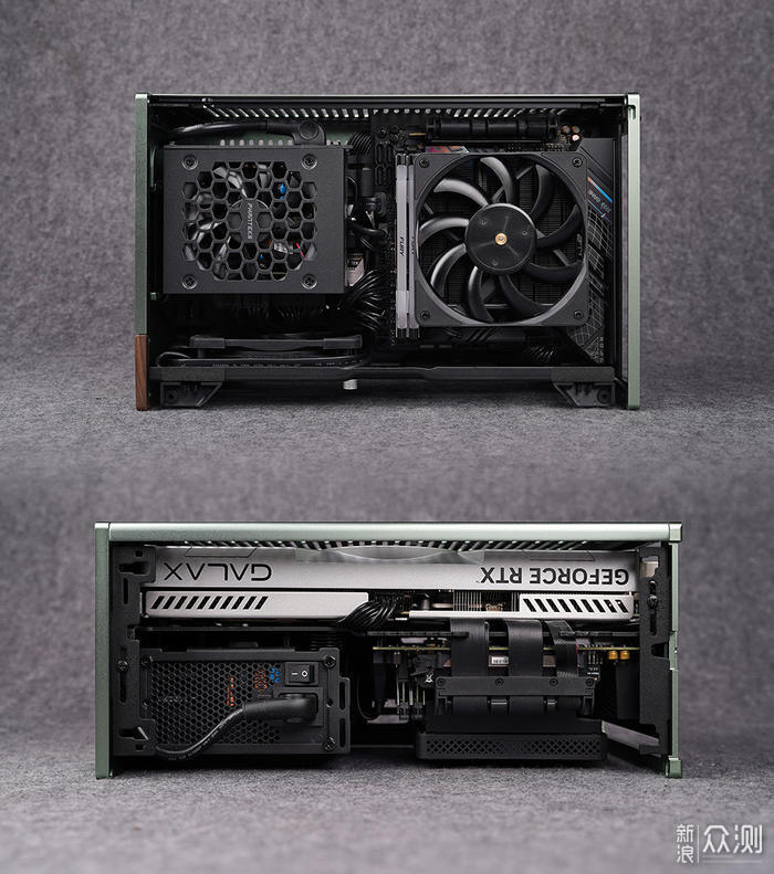 分形工艺 Terra 粽子款 ITX 机箱装机展示_新浪众测