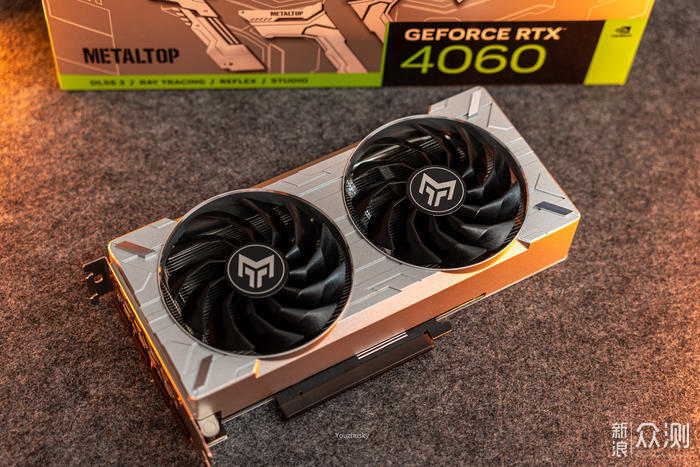 影驰Geforce RTX 4060金属大师OC显卡开箱评测_新浪众测